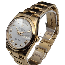 Load image into Gallery viewer, Rolex DayDate White Roman Dial 118205