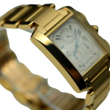 Load image into Gallery viewer, Cartier Tank Yellow Gold W5000556