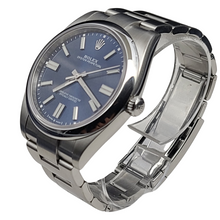 Load image into Gallery viewer, Rolex Oyster Perpetual 41mm Blue Dial 124300