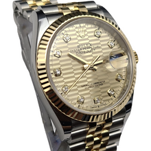 Load image into Gallery viewer, Rolex 126233 Champagne Motif Datejust