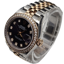 Load image into Gallery viewer, Rolex 279381RBR Two Tone Diamond Set Aubergine Jubilee