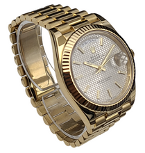 Load image into Gallery viewer, Rolex 228238 Yellow Gold Diagonal Motif