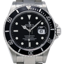 Load image into Gallery viewer, Rolex 16610 Submariner Date Stainless Steel Black Dial