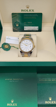 Load image into Gallery viewer, Rolex 126333 Two Tone White Dial Datejust