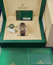 Load image into Gallery viewer, Rolex 116515LN Oysterflex Rose-Gold Black dial Daytona