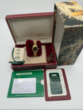 Load image into Gallery viewer, Rolex 69178 Lady Datejust Yellow-Gold Black Diamond Dial