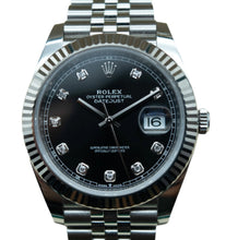 Load image into Gallery viewer, Rolex 126334 Black Diamond Dial Datejust