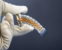 Load image into Gallery viewer, Rolex 6827 lack Arabic Dial Jubilee Band Two Tone AM Diamond Bezel