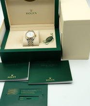 Load image into Gallery viewer, Rolex 278273 2021 White Roman Dial Two-Tone Datejust on Jubilee
