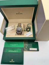 Load image into Gallery viewer, Rolex 126333 Two-Tone Black Diamond Dial in Jubilee