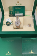 Load image into Gallery viewer, Rolex 278271 Two Tone Rose Gold Mother of Pearl Diamond Dial on Jubilee Bracelet