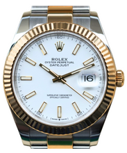 Load image into Gallery viewer, Rolex 126333 Two Tone White Dial Datejust