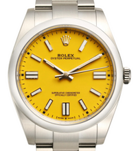 Load image into Gallery viewer, Rolex 124300 Oyster Perpetual Yellow Dial