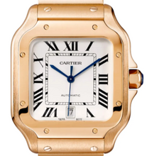 Load image into Gallery viewer, Santos De Cartier WGSA0018 Rose Gold White Dial