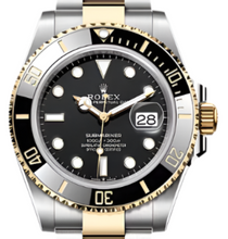 Load image into Gallery viewer, Rolex 126613LN Submariner Date Two-Tone Yellow-Gold Black Dial
