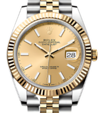 Load image into Gallery viewer, Rolex 126333 Two-Tone Datejust Champagne Dial on Jubilee