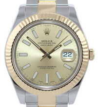 Load image into Gallery viewer, Rolex 116333 Yellow Gold Two-Tone Datejust on Oyster