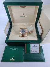 Load image into Gallery viewer, Rolex 228235 Rose Gold, Green Dial Day-Date