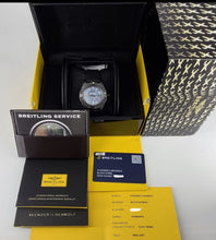 Load image into Gallery viewer, Breitling Avenger II Seawolf M17331AT/BE95 Black Steel with Gem Set