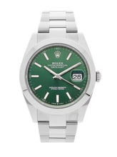 Load image into Gallery viewer, Rolex Datejust GREEN Dial 126300