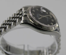 Load image into Gallery viewer, Rolex 116234 Datejust 36 in Steel with Black Jubilee Diamond Dial
