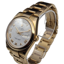 Load image into Gallery viewer, Rolex DayDate White Roman Dial 118205
