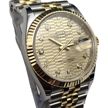 Load image into Gallery viewer, Rolex 126233 Champagne Motif Datejust
