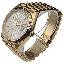 Load image into Gallery viewer, Rolex 228238 Yellow Gold Diagonal Motif
