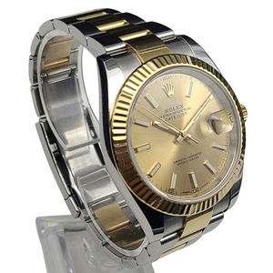 Rolex 126333 Two Tone Champagne Dial Datejust