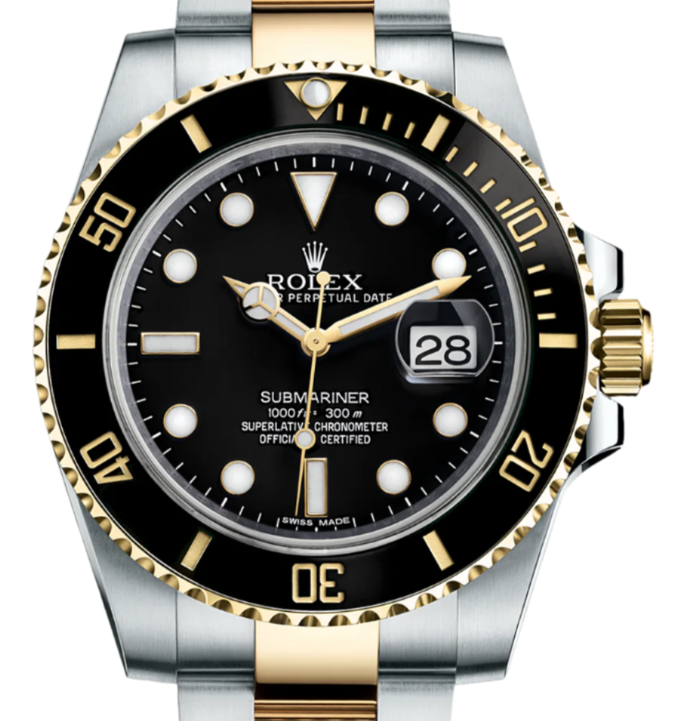 Rolex 116613LN Two Tone Submariner Date