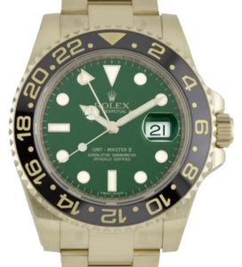 Rolex 116718LN GMT Master II Green Dial