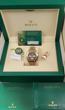 Load image into Gallery viewer, Rolex 116505 Black Dial Rose Gold Daytona
