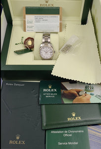 Rolex 178274 White Roman Dial