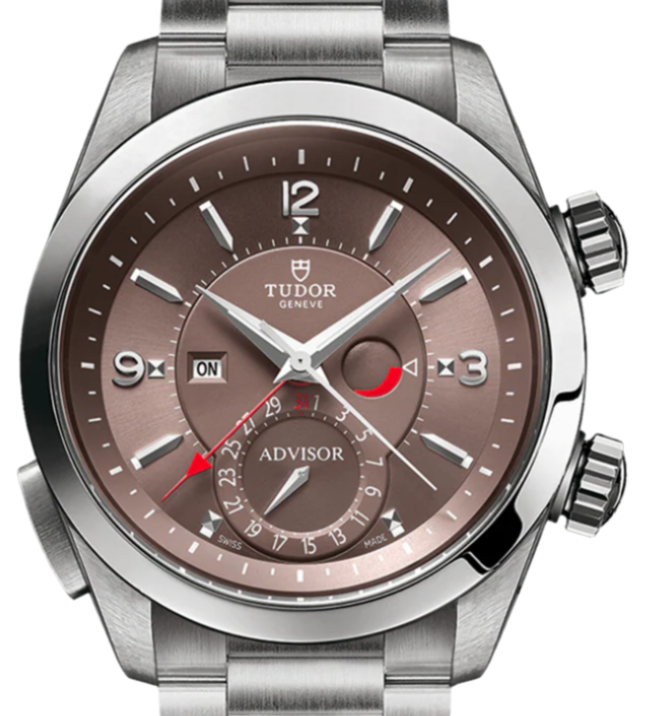 Tudor 79620TC Advisor Alarm Cognac Dial