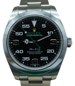 Rolex 116900 Air King Black Dial