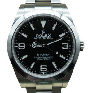 Rolex 214270 Black Dial Explorer