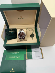 Rolex 214270 NOS Black Dial Explorer