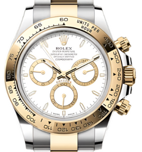 Rolex Two-Tone Daytona White Dial