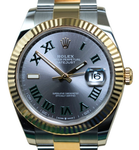 Rolex 126333 Two Tone Wimbledon Dial Datejust