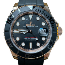 Load image into Gallery viewer, Rolex 126655 Yacht-Master Black Dial Rose Gold
