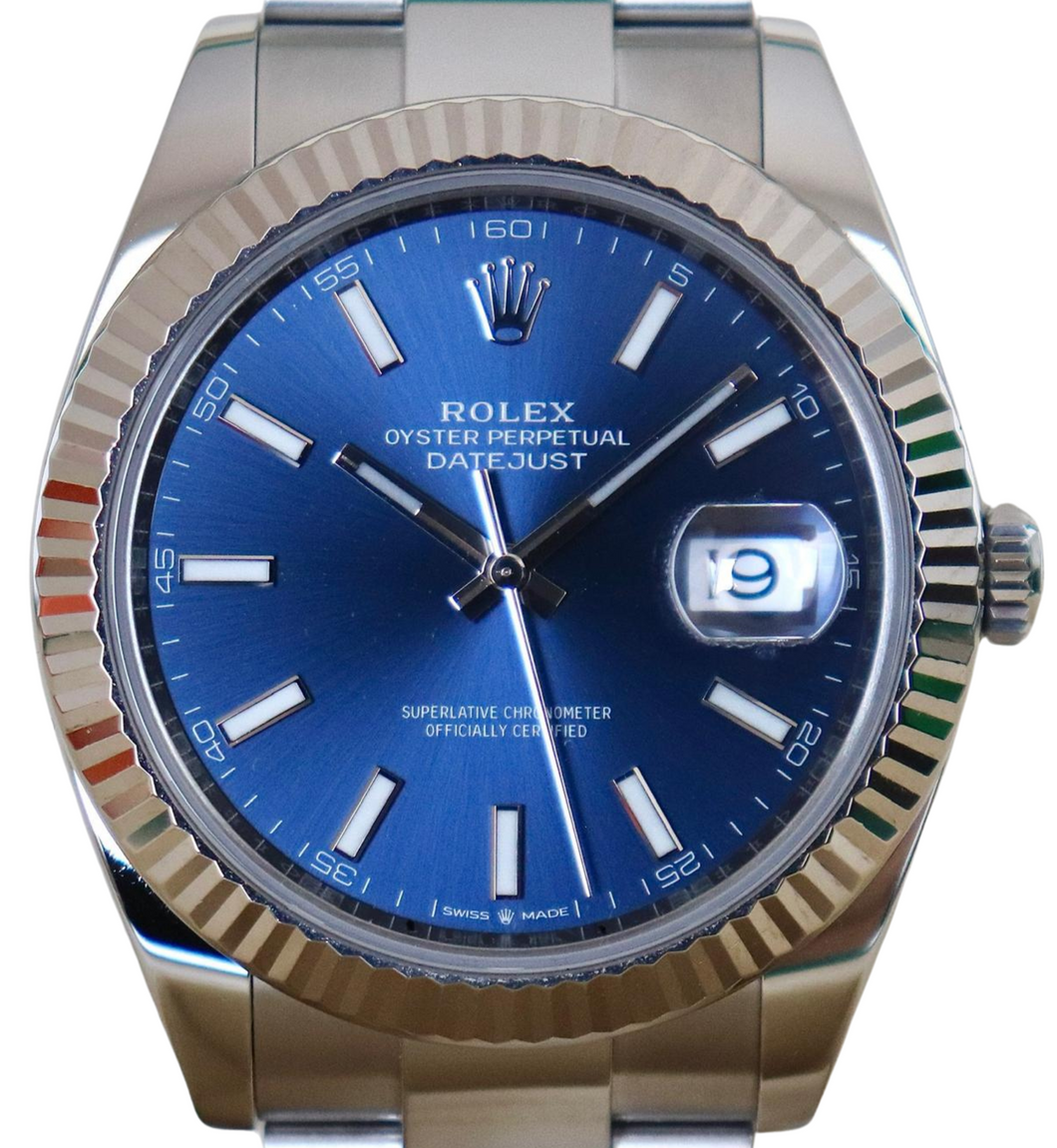 Rolex 126334 Blue Dial Datejust