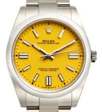 Load image into Gallery viewer, Rolex 124300 Oyster Perpetual Yellow Dial
