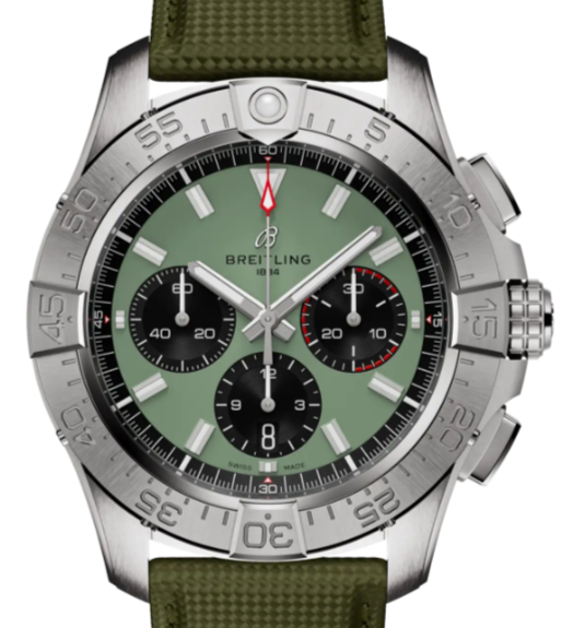 Breitling AB0147 Avenger Chronograph Green Dial