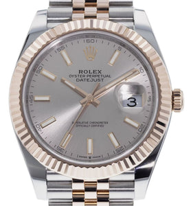 Rolex 126331 Datejust 41 Sundust Dial on Jubilee
