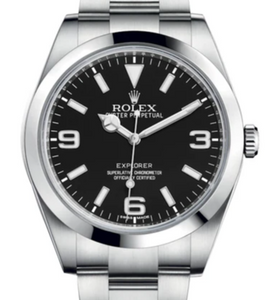 Rolex 214270 Explorer Black Dial