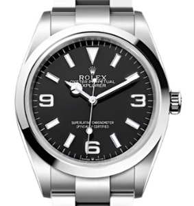 Rolex 214270 NOS Black Dial Explorer