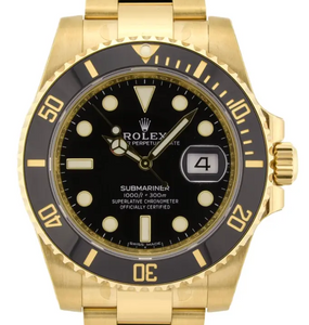 Rolex 116618LN Submariner Date 18k Yellow-Gold