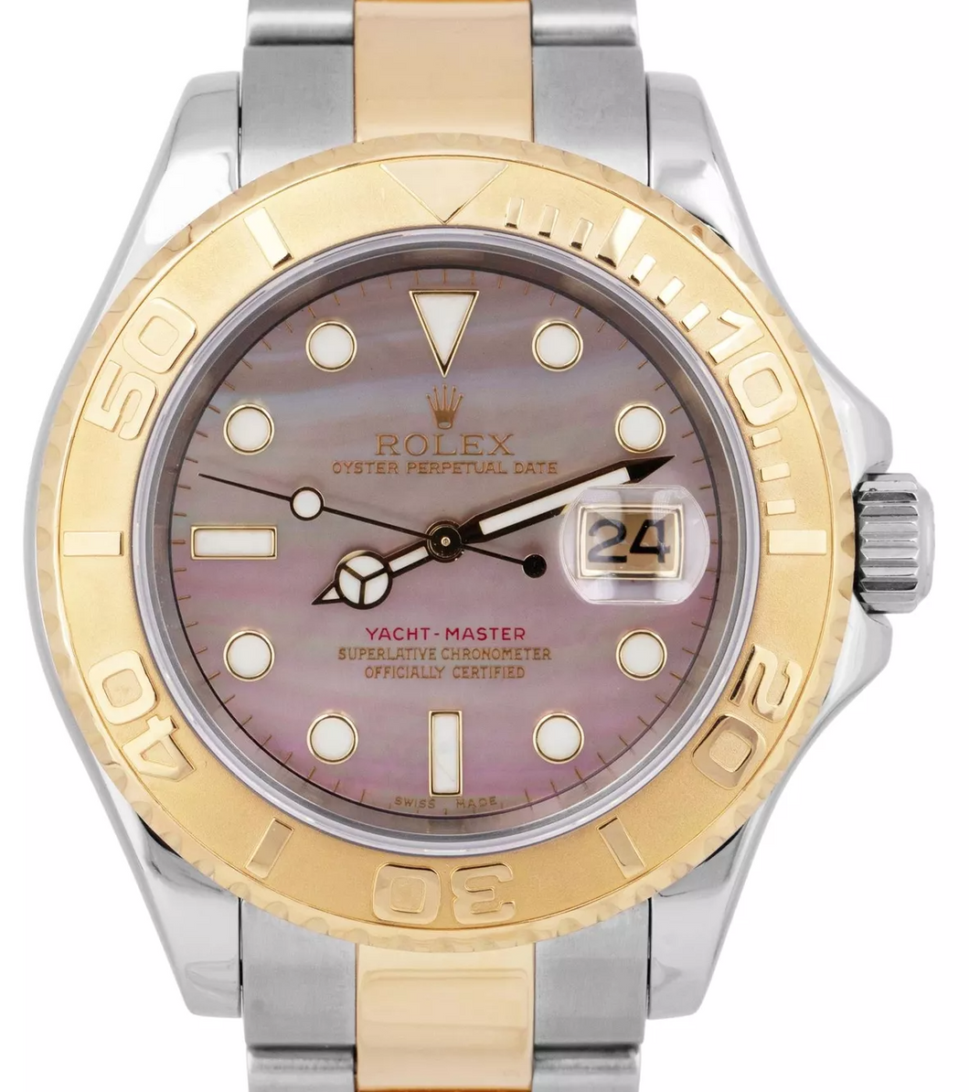 Rolex 16623 Yacht-Master Rare Tahitian MOP dial