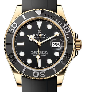 Rolex 226658 Yacht-Master Yellow Gold on Oysterflex
