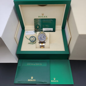 Rolex Explorer Two Tone Black Dial 124273